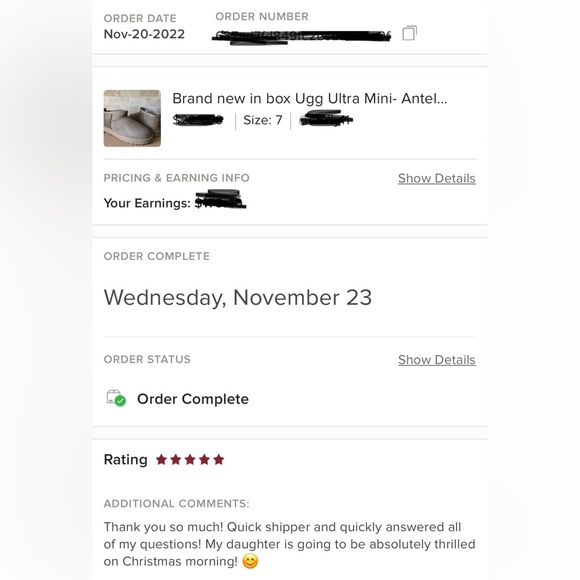 Brand new in box UGG Ultra Mini Platform- Driftwood Ships out same or next - Picture 15 of 16